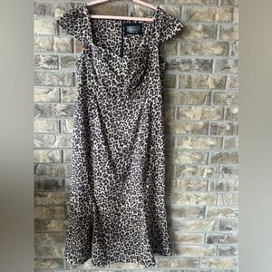 Anthropologie 🤎 Animal Print 🐆 Dress